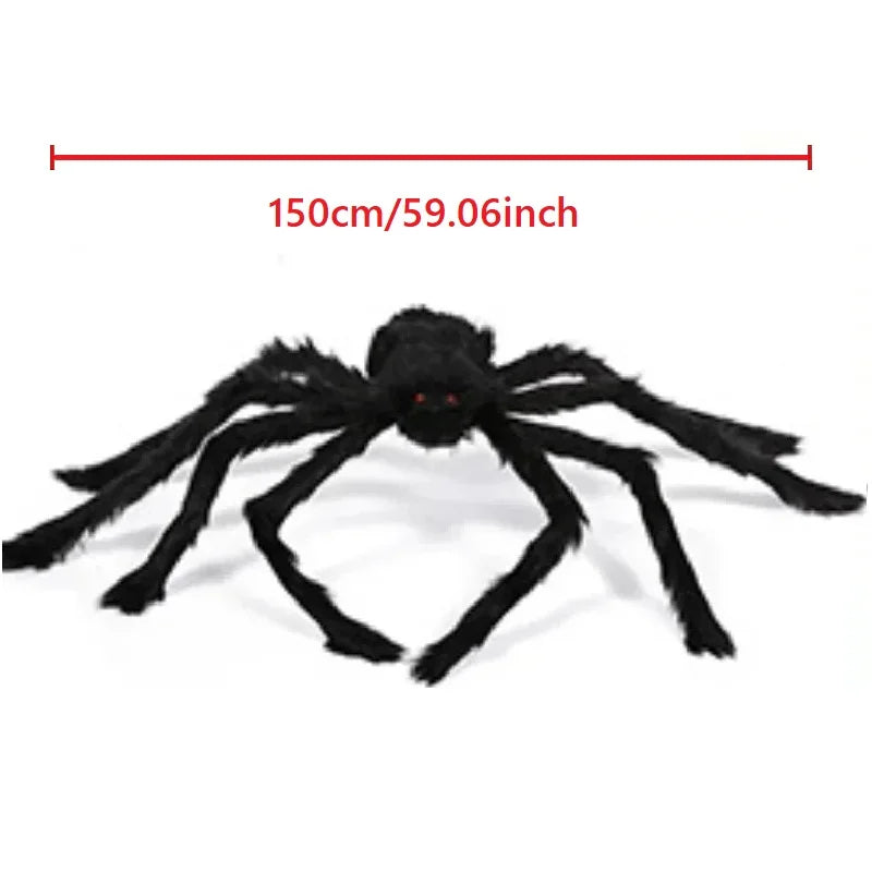 Große Spinne für Halloween