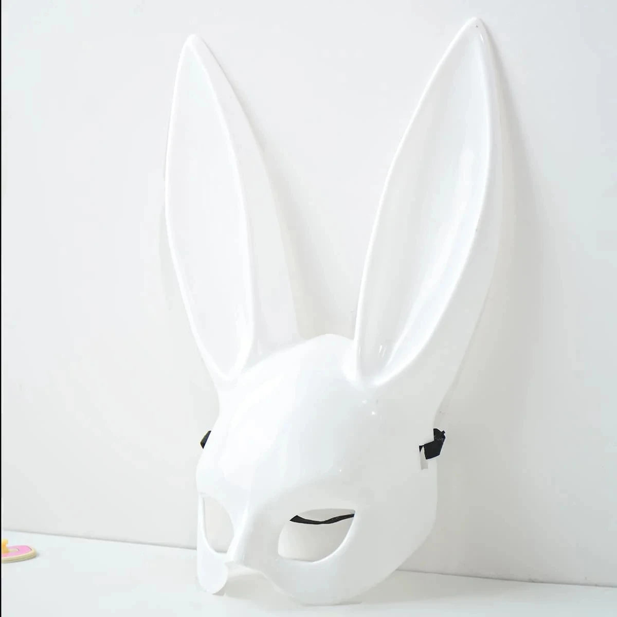 Schwarz-Weiß Kaninchen Maske