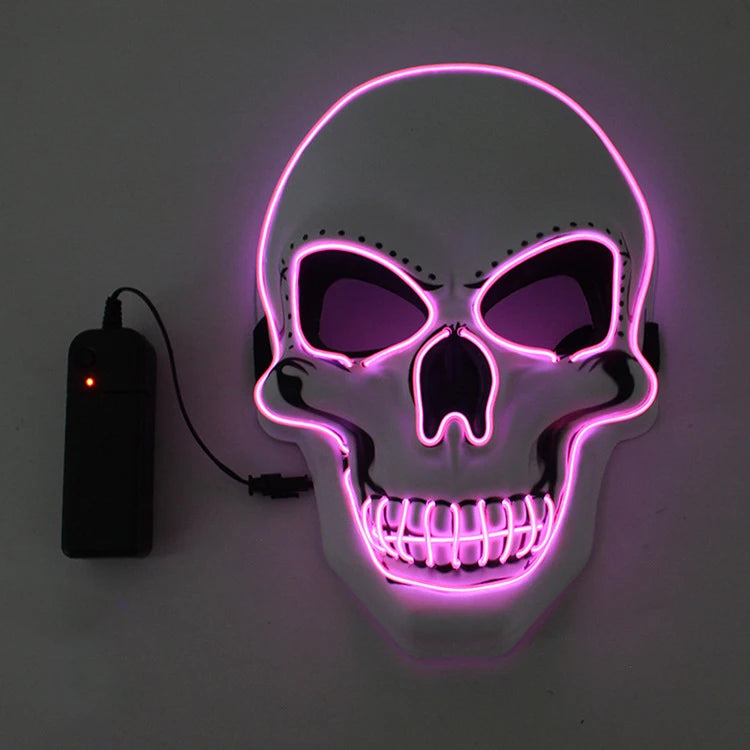 LED Schädel Maske