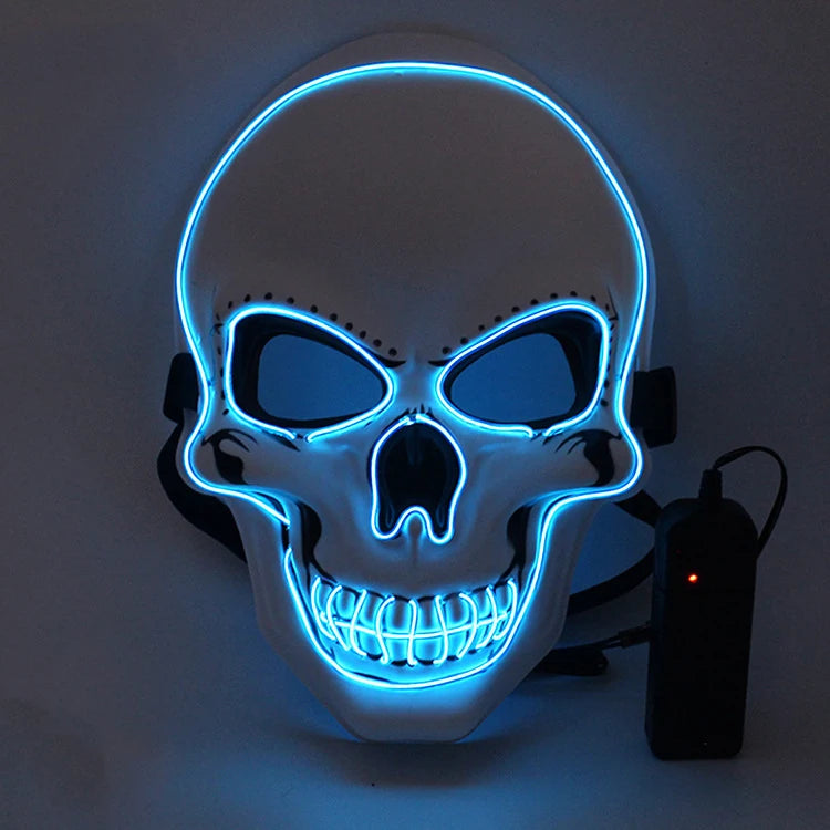 LED Schädel Maske