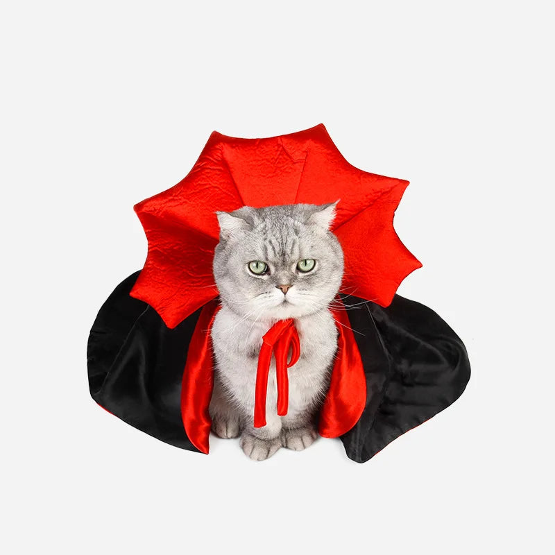 Halloween Vampirkostüm für kleine Hunde & Katzen