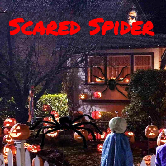 Große Spinne für Halloween