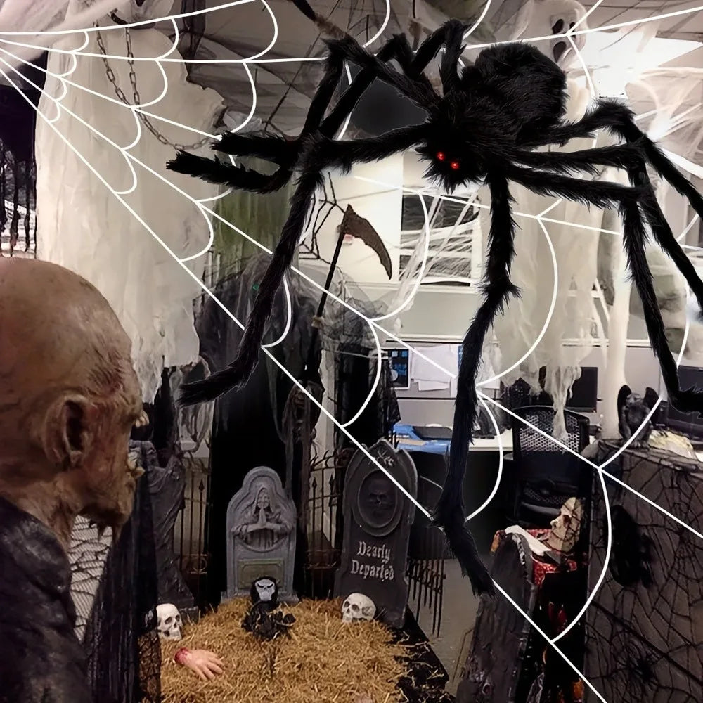 Große Spinne für Halloween