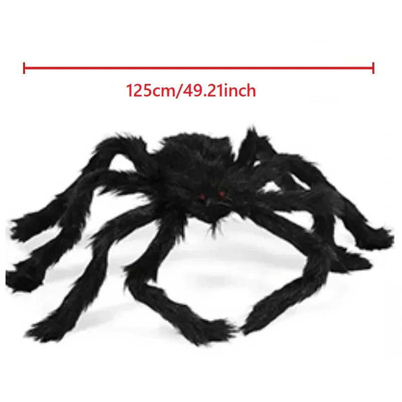 Große Spinne für Halloween