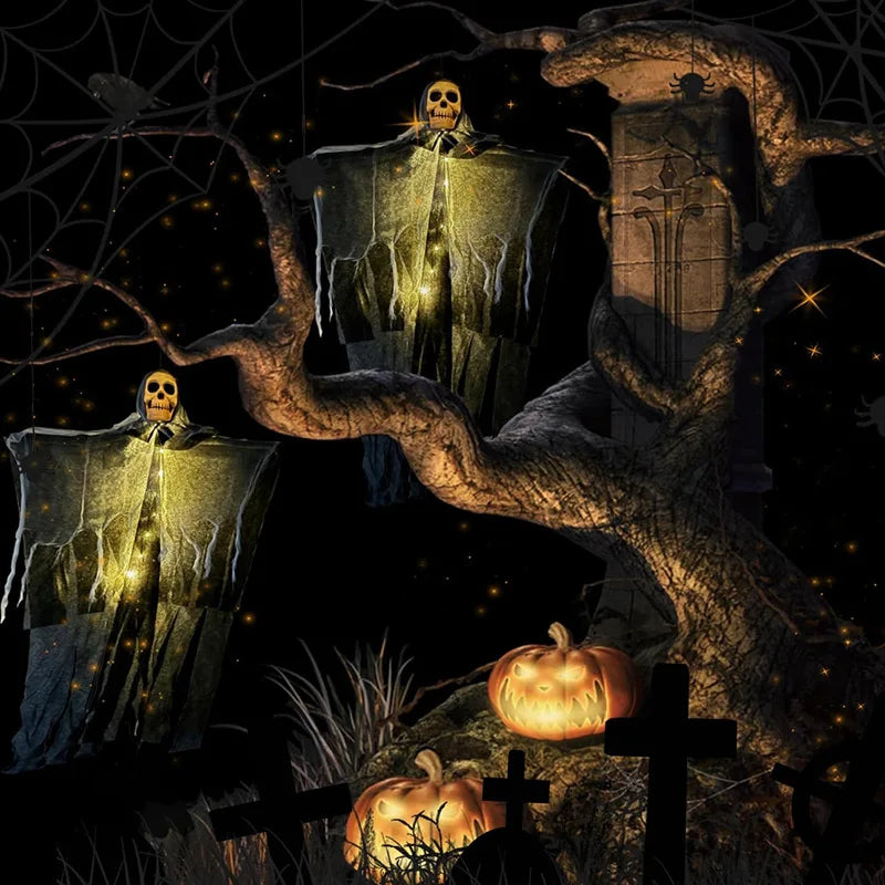 Halloween Skelett & Geist Requisit – Outdoor Deko