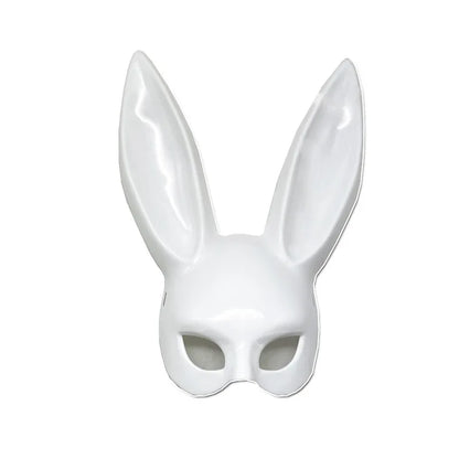 Schwarz-Weiß Kaninchen Maske