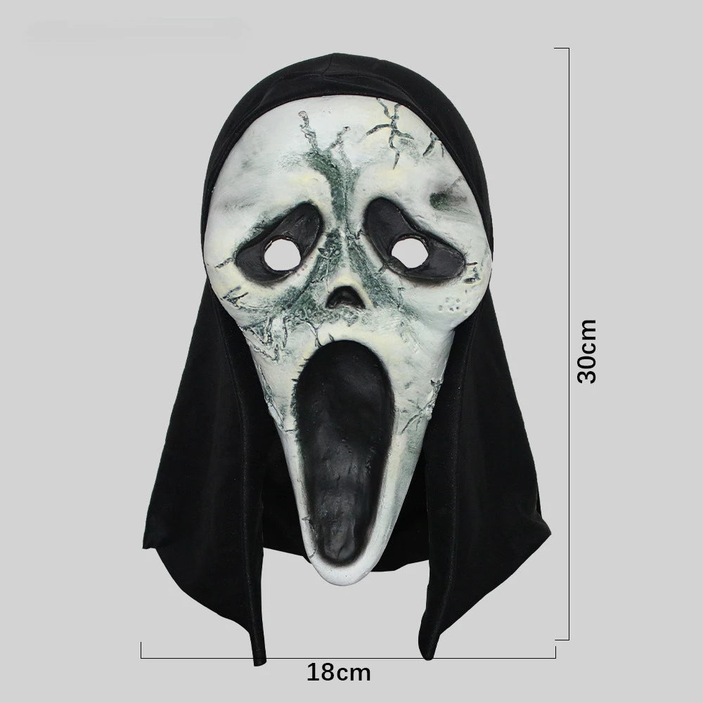 Horror Ghost Skull Maske