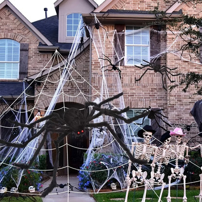 Große Spinne für Halloween