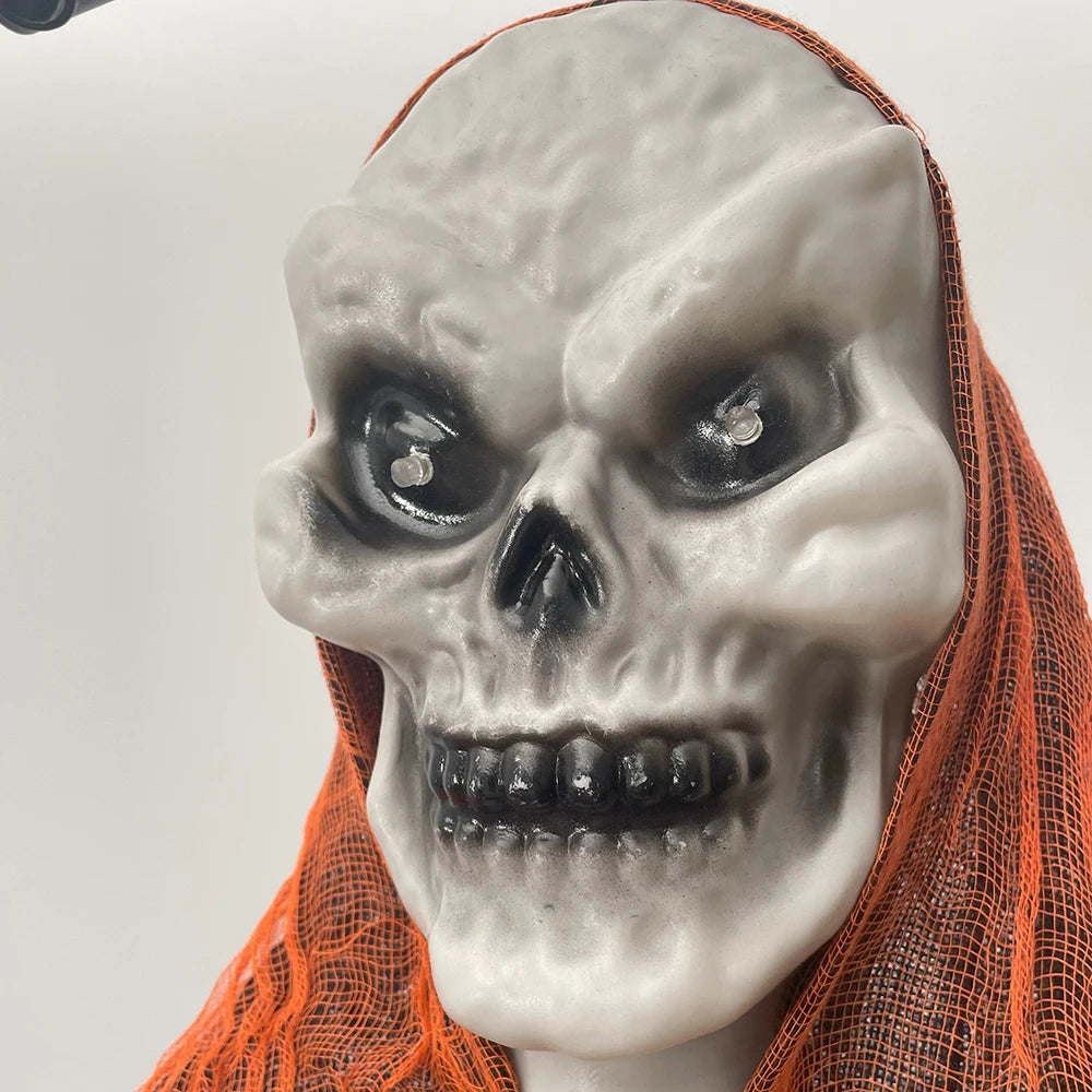 2PCS Halloween Hängende Geister & Skelett Deko