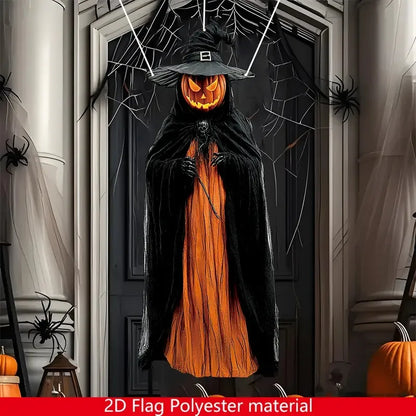 2D Halloween Böser Kürbis