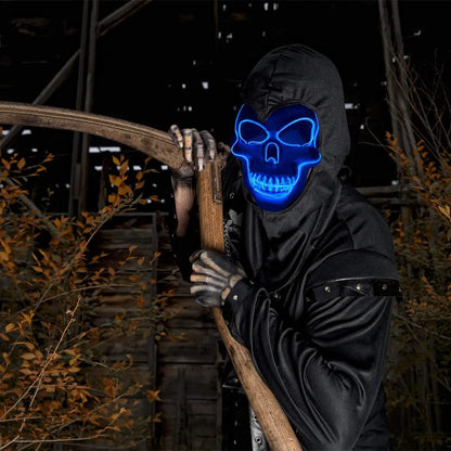 LED Schädel Maske