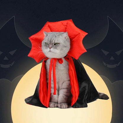 Halloween Vampirkostüm für kleine Hunde & Katzen