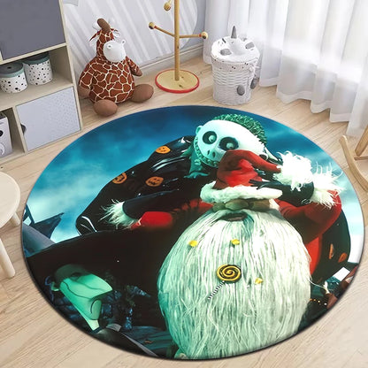 Weihnachten Runder Teppich