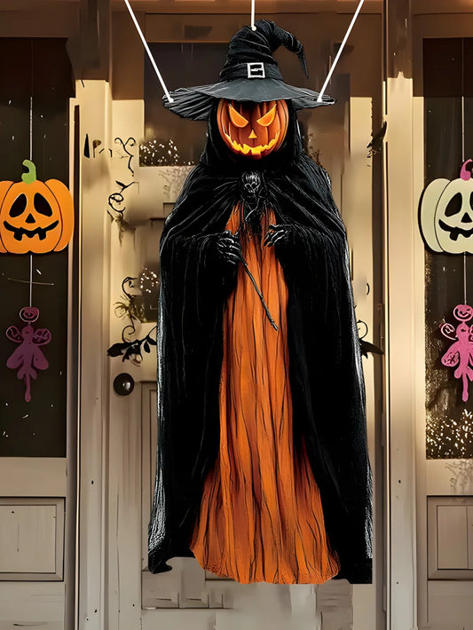 2D Halloween Böser Kürbis