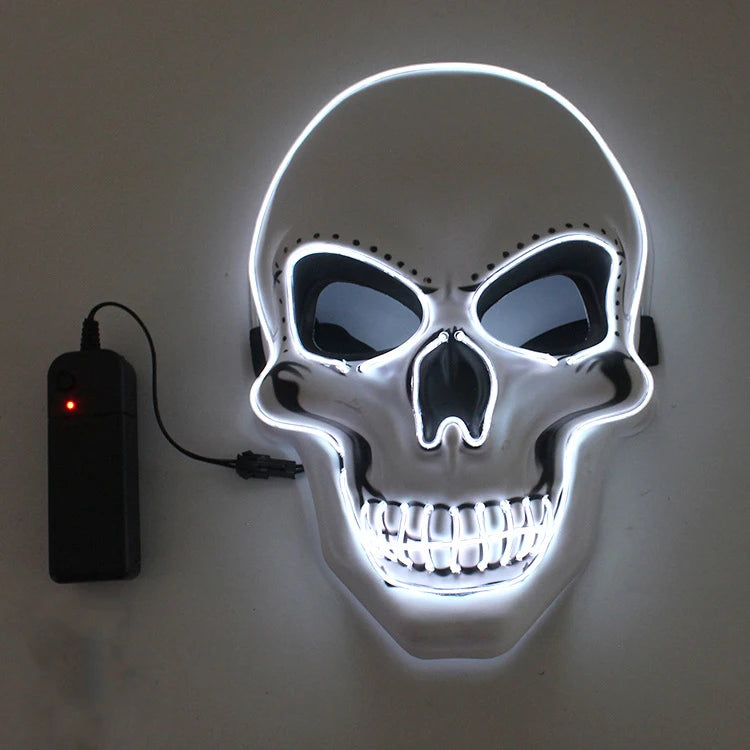 LED Schädel Maske