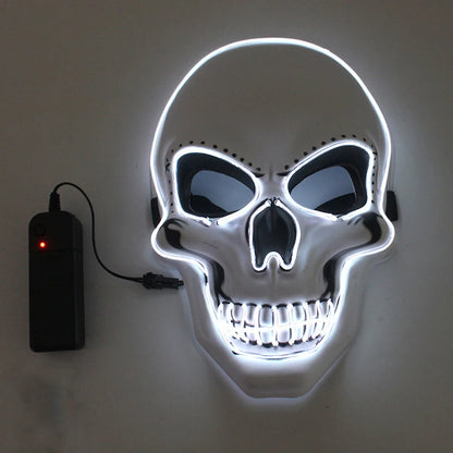 LED Schädel Maske