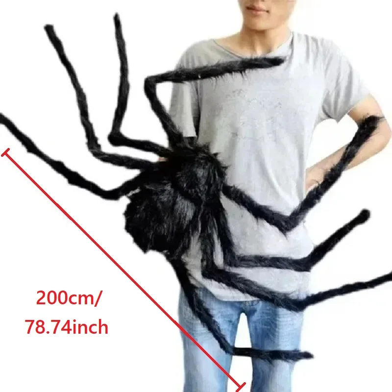 Große Spinne für Halloween