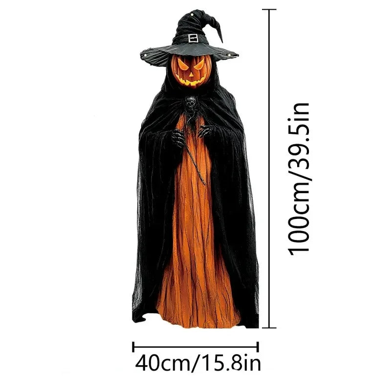 2D Halloween Böser Kürbis