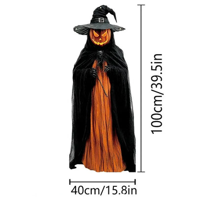 2D Halloween Böser Kürbis