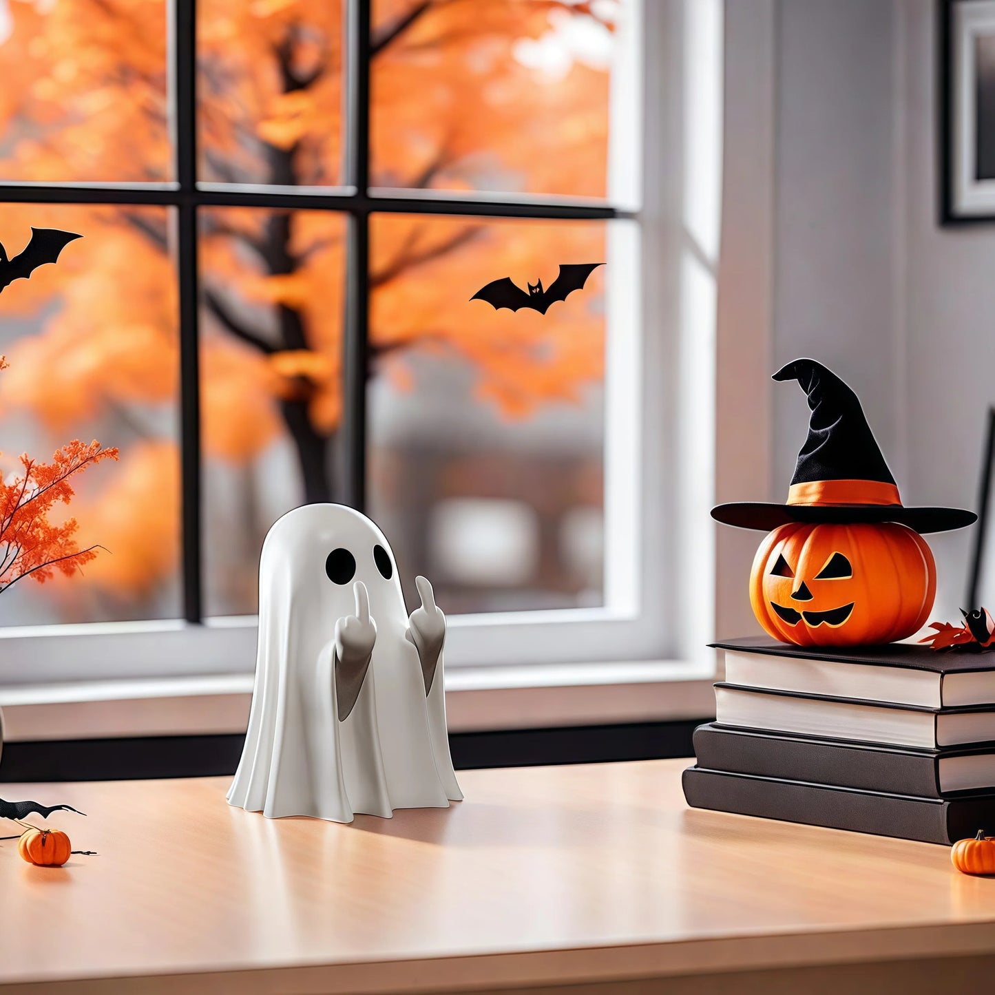 Niedliche Halloween Geisterfigur