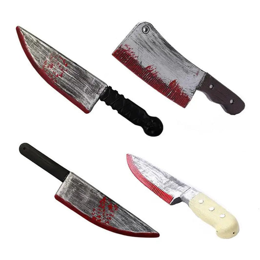 Halloween Blutige Axt & Messer