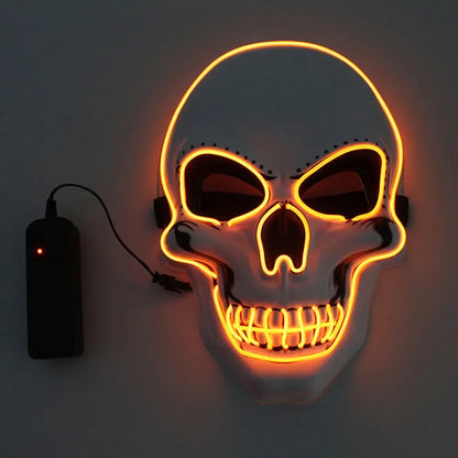 LED Schädel Maske